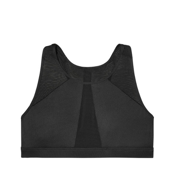 NWT Victoria’s Secret High Neck Sports Bra in Blk - Picture 5 of 6